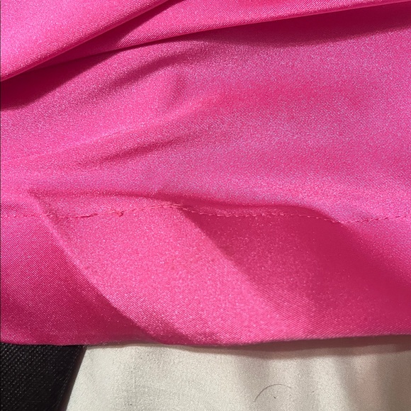 Elegant Pink Sequin Prom Dress - Picture 5 of 5